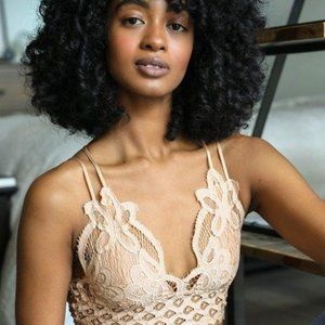 Layla Longline Crochet Lace Bralette
